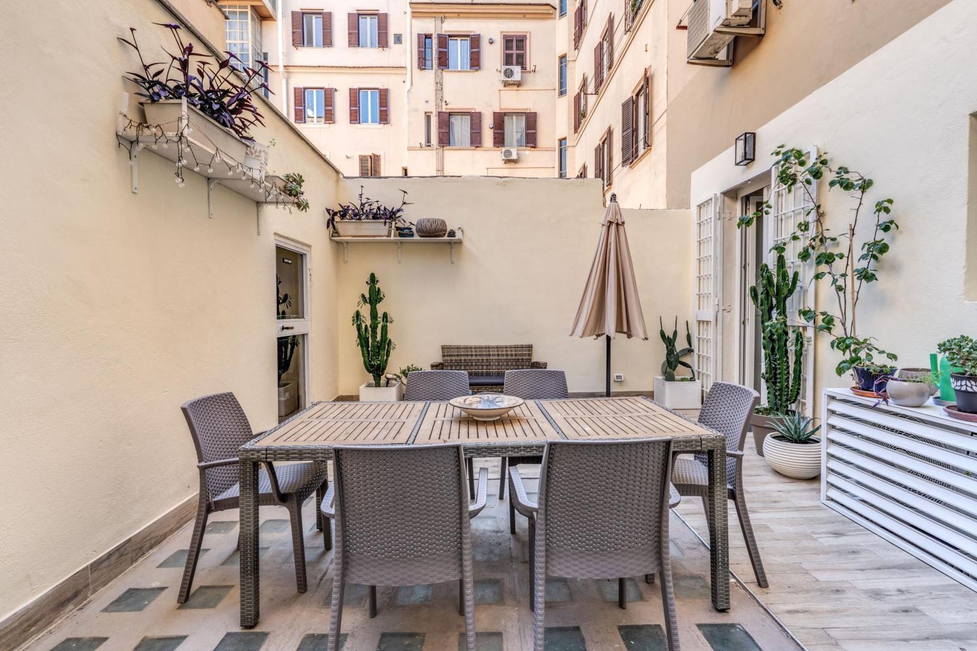Nala Luxury Apartment With Terrace Řím Exteriér fotografie